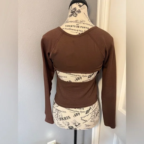 NWT FP Movement Women's Bail Out Long Sleeve Layer - Picture 4 of 7